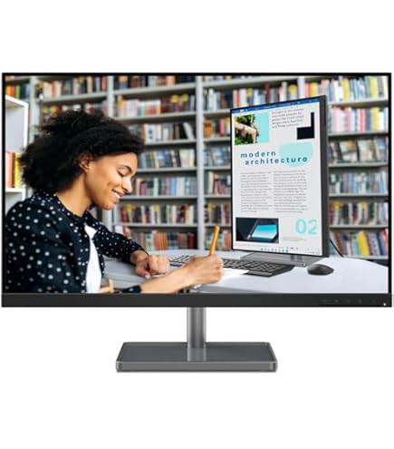 Lenovo L27i-30 HDMI モニター 27インチ Lenovo L27I-30 モニター (27 型) | 66BFKAC2JP | レノボ・ ジャパン